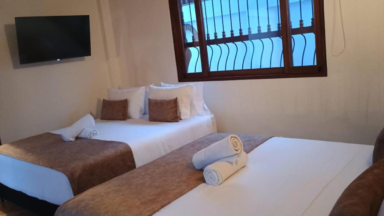 Hotel Santa Barbara Sachica فيلا دي ليفا المظهر الخارجي الصورة