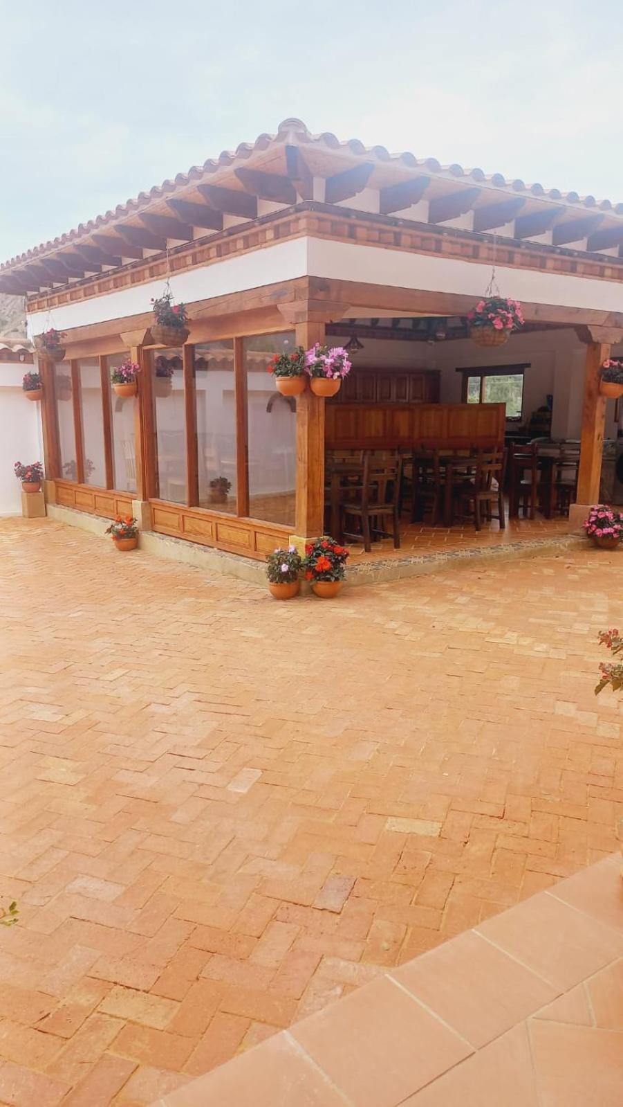 Hotel Santa Barbara Sachica فيلا دي ليفا المظهر الخارجي الصورة
